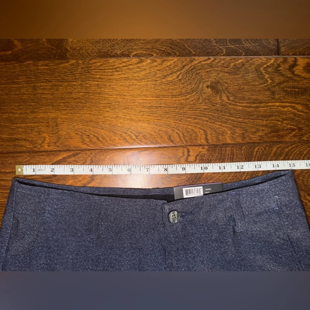 Men’s Pebble Beach Performance Dry Luxe Flat Front Golf Shorts Size 30 NWT Navy - Picture 6 of 9